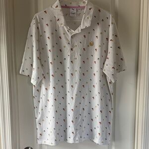 Puma Polo with Colorful Icon Design / A32